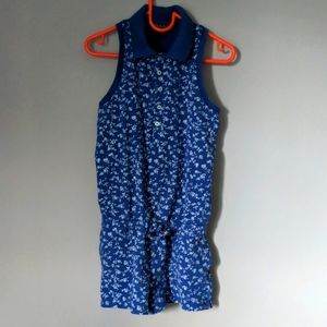 Polo Ralph Lauren Racerback Flower Print Romper Size 6X